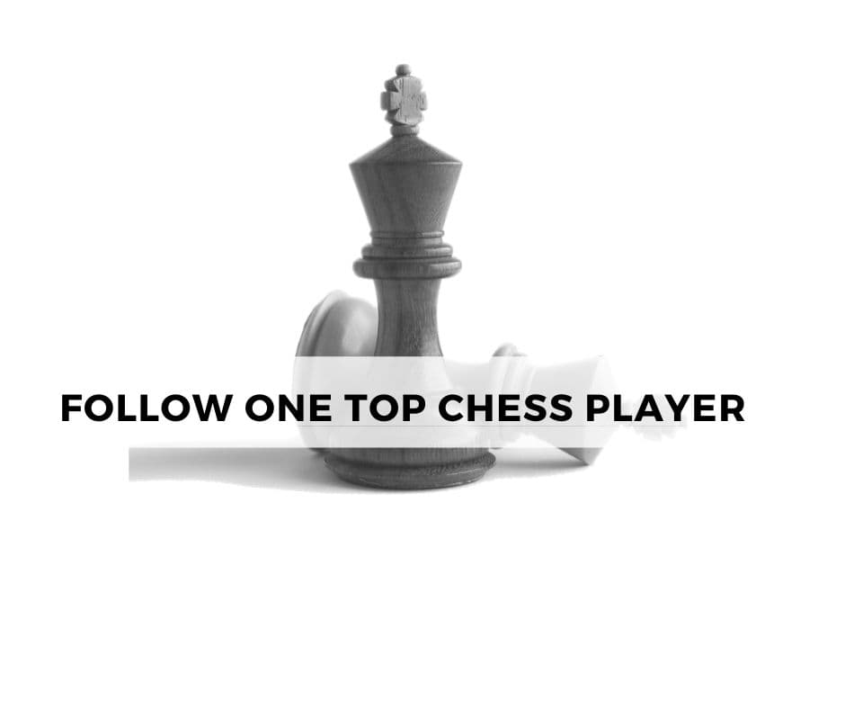 Follow one top chess player