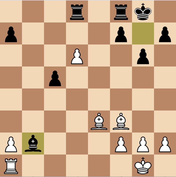Kasparov wins with the Grunfeld defense