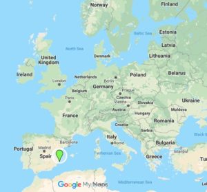 Benidorm location in Google Maps