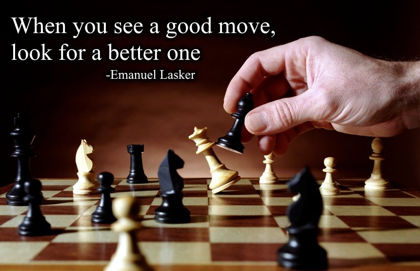 screenshot of chess quote
