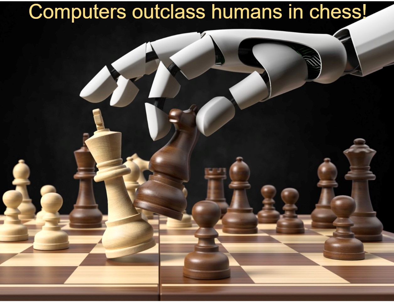 Why do computers outclass humans in chess?