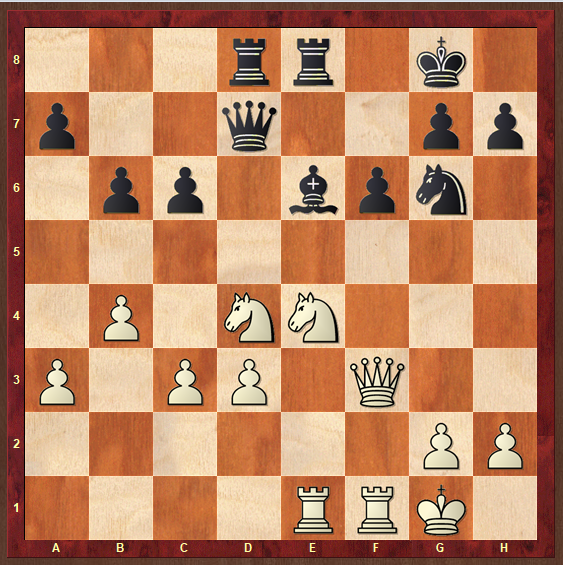 screenshot of chess  game