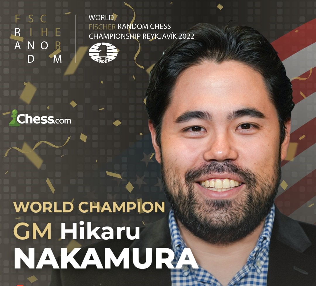 Hikaru Nakamura vence o Campeonato Mundial de Fischer Random 