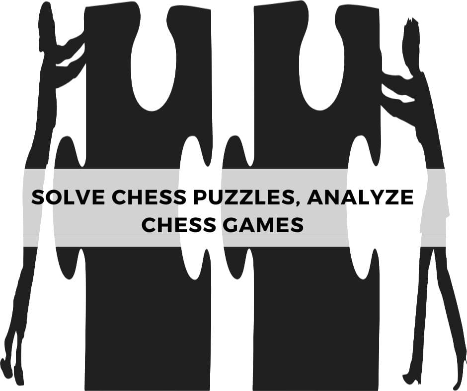 Solve chess puzzles, analyze chess games