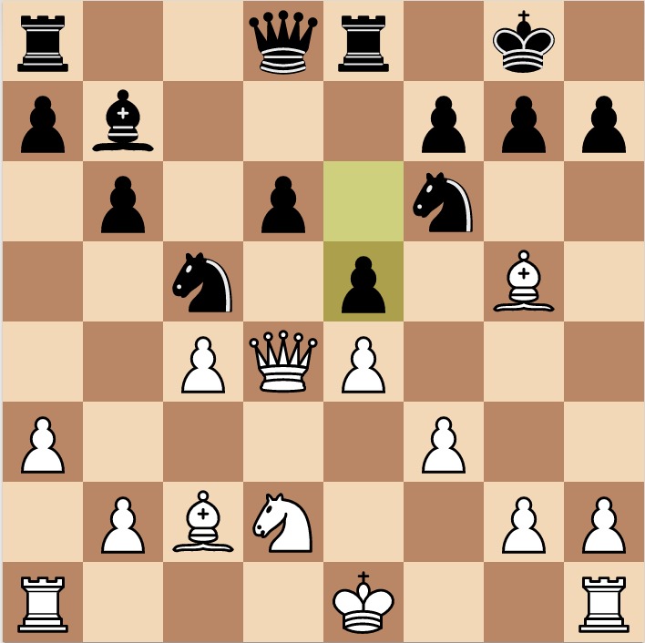Second key position in the game Palo vs Carlsen