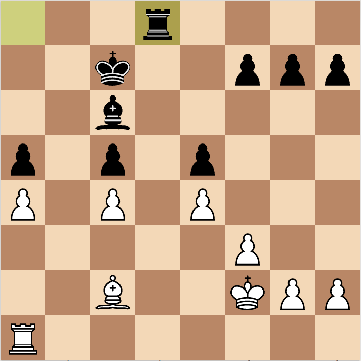 Third and final key position in the game Palo vs Carlsen