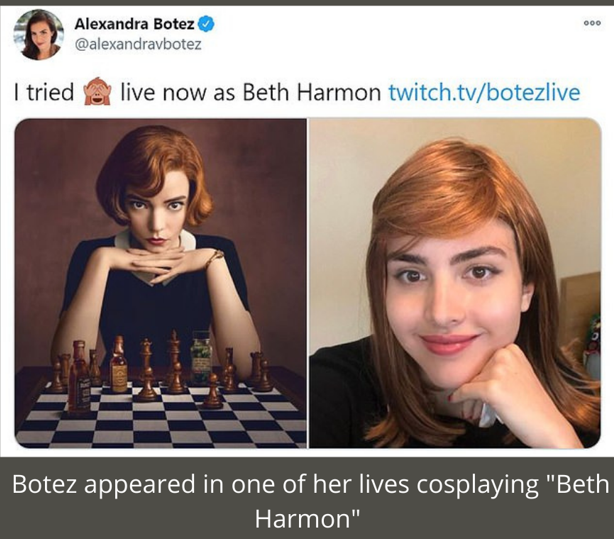ChessParty - ‪One of our live Twitch streamers at #ChessParty wil be Anna  Cramling ♟🥳‬ ‪She's also a Woman Fide Master and commentator. She's a  daughter of proud parents: GM Pia Cramling‬